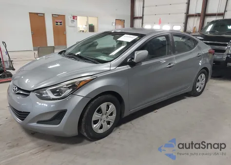 2016 Hyundai Elantra Se from USA, damaged, VIN 5NPDH4AE2GH755109